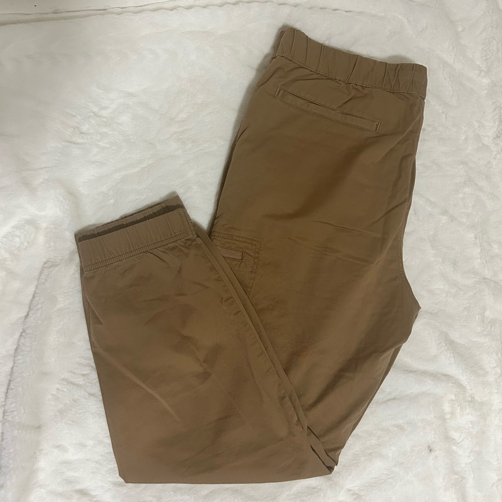 Men Beige Sonoma Joggers Sz L